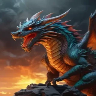 dragon backround