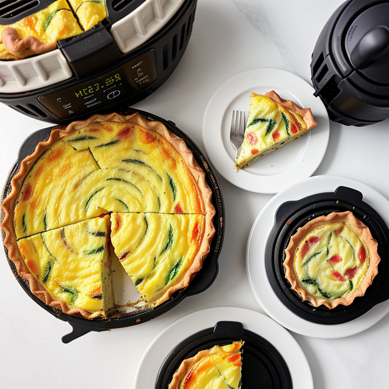 reheat quiche in air fryer