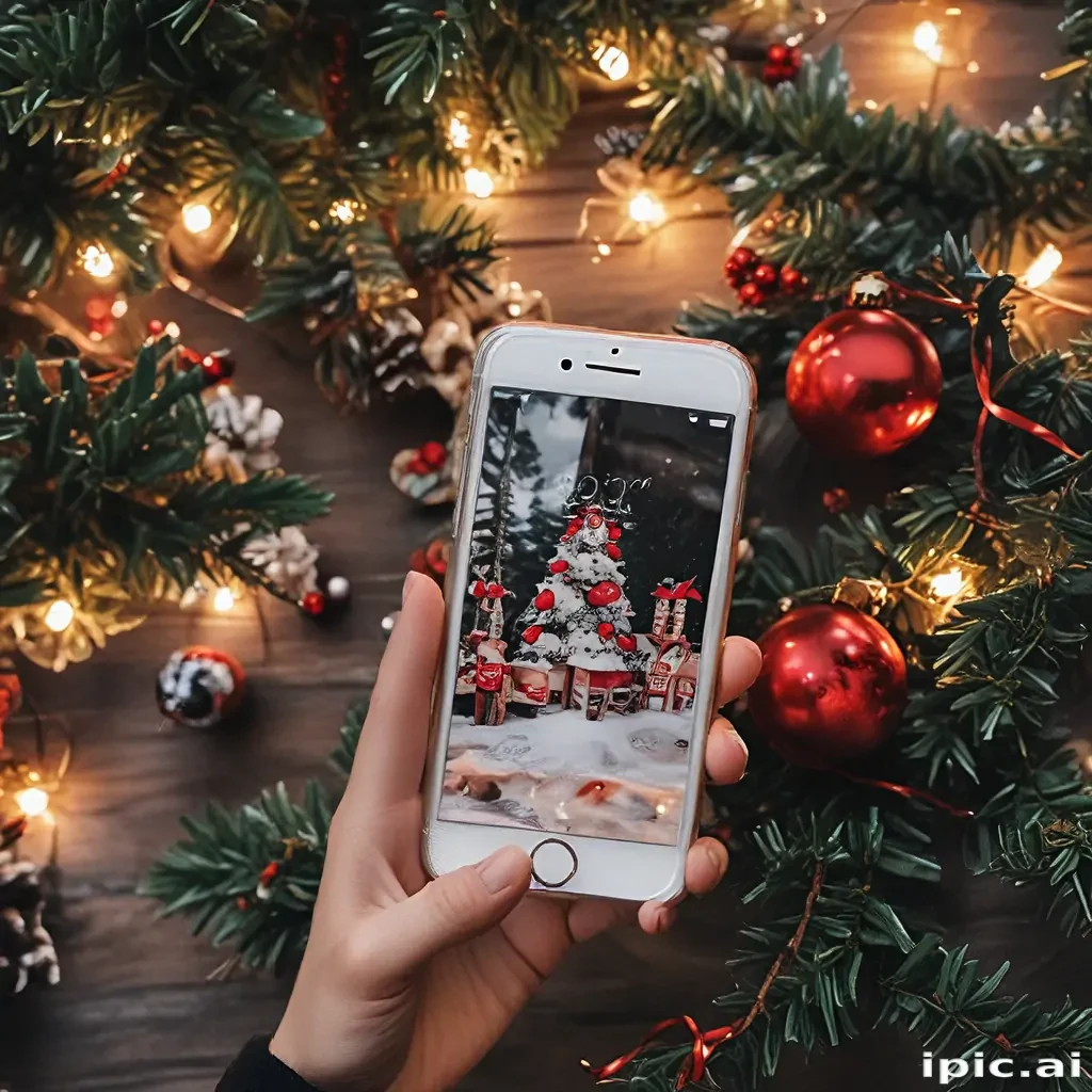 iphone christmas aesthetic wallpaper