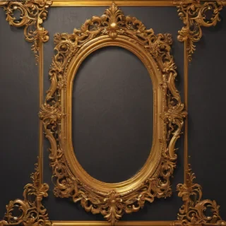 golden frame border