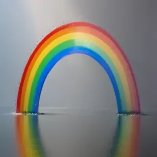 rainbow transparent