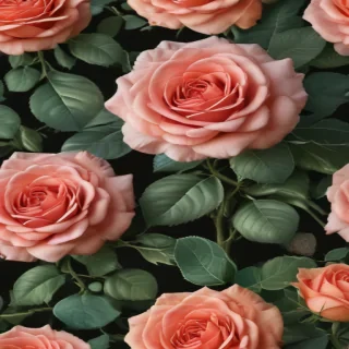 rose border