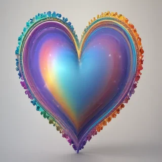 rainbow heart png