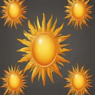sun clipart transparent