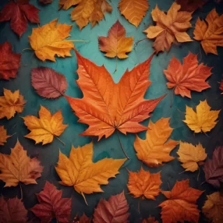 autumn leaves iphone wallpaper