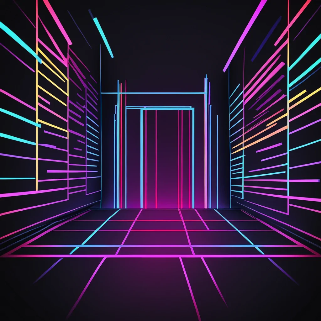 neon wallpaper iphone