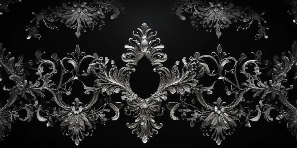 sparkling black background
