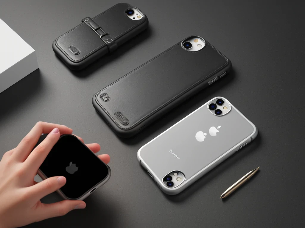 mockup case iphone