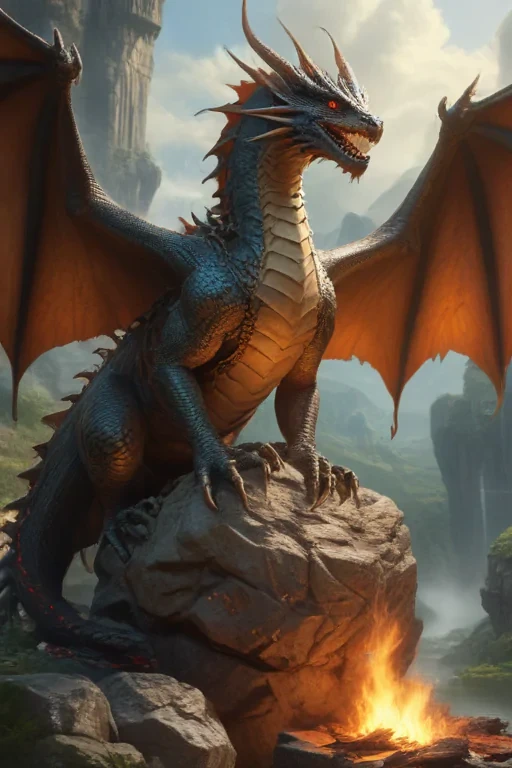 dragons background