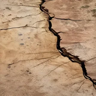 cracking texture