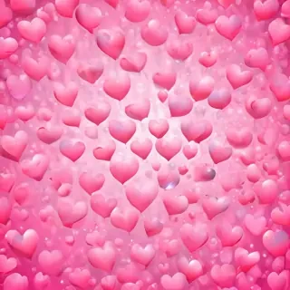 pink hearts background
