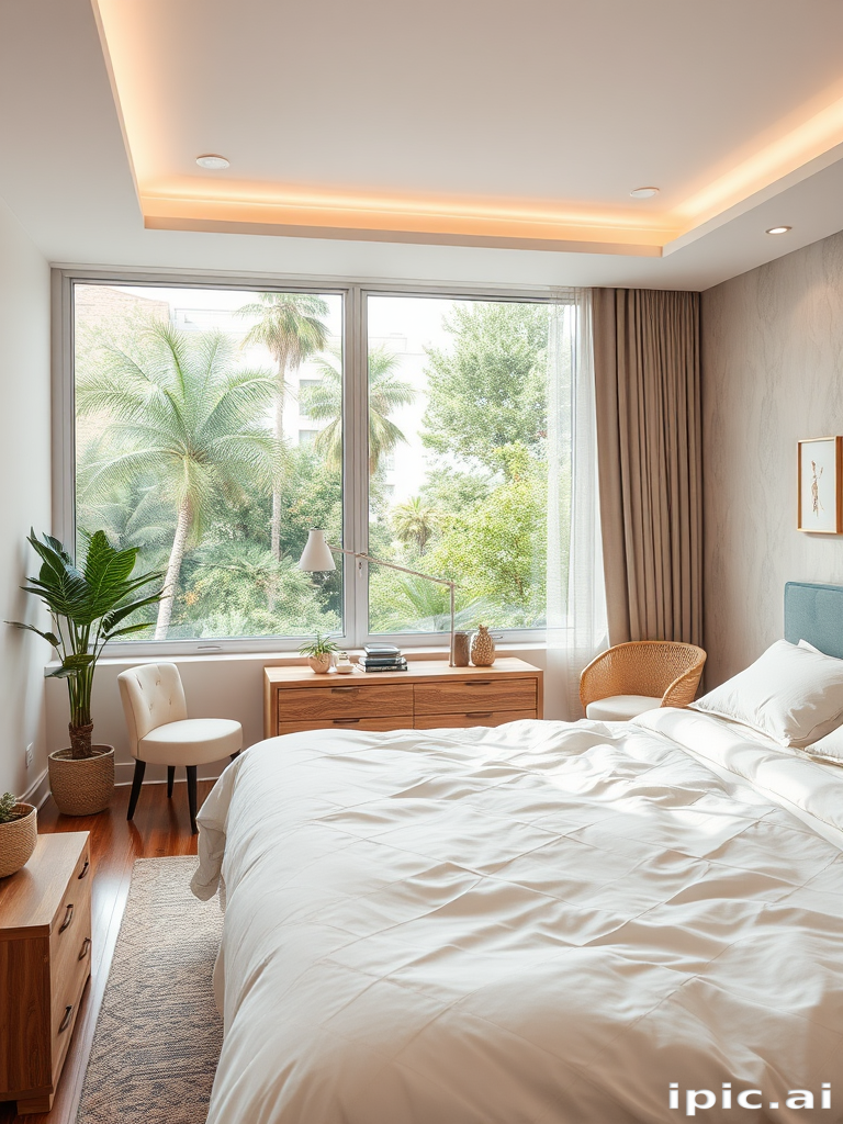background of a bedroom