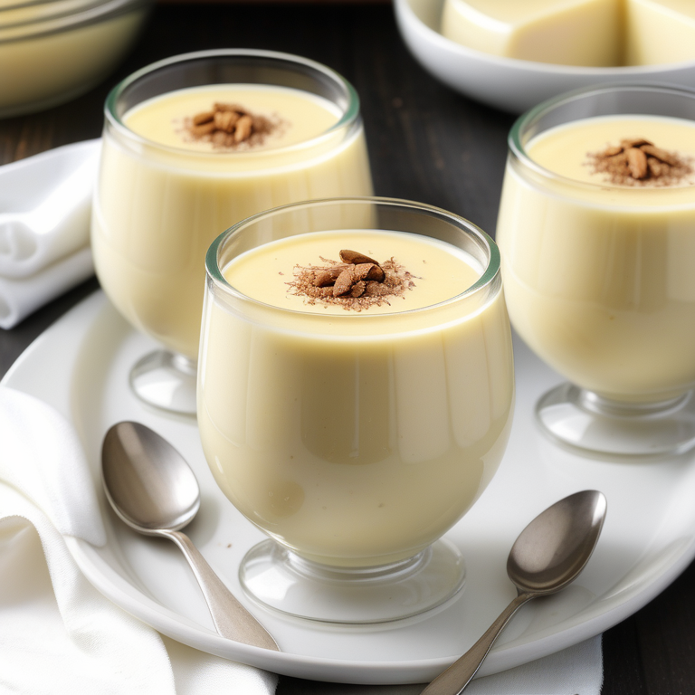 vanilla pudding recipe no eggs