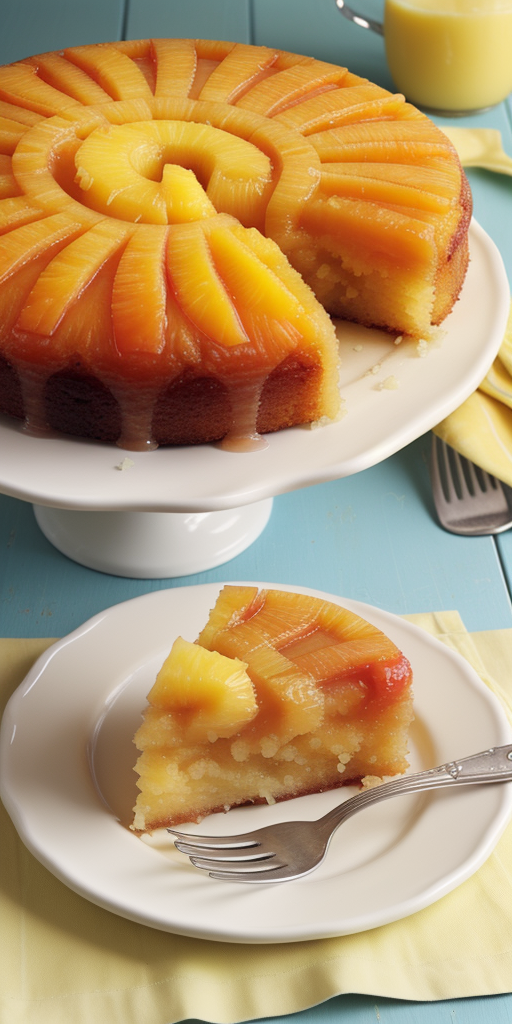 pineapple upside down cake yellow cake mix
