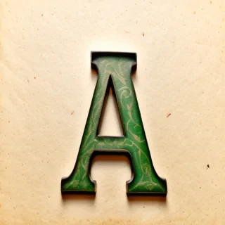 letter a