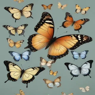 butterflies png