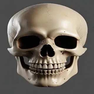 skull face png