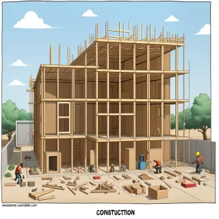 construction cartoon