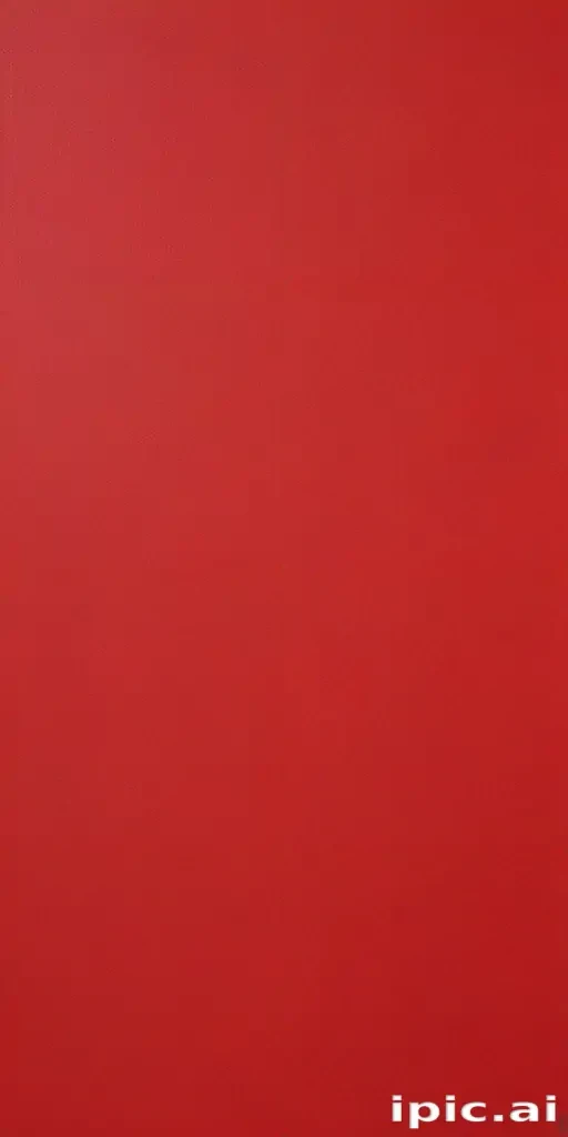 red blank background