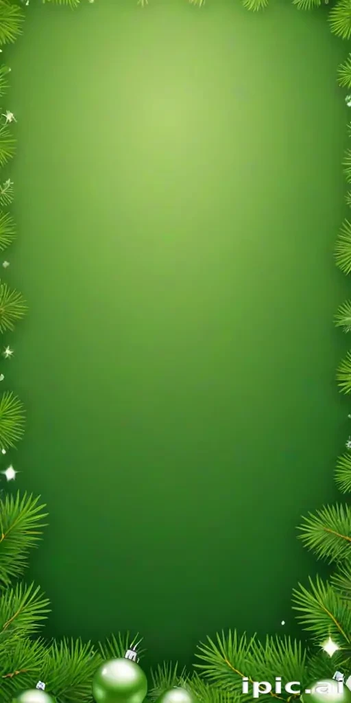 green christmas bg