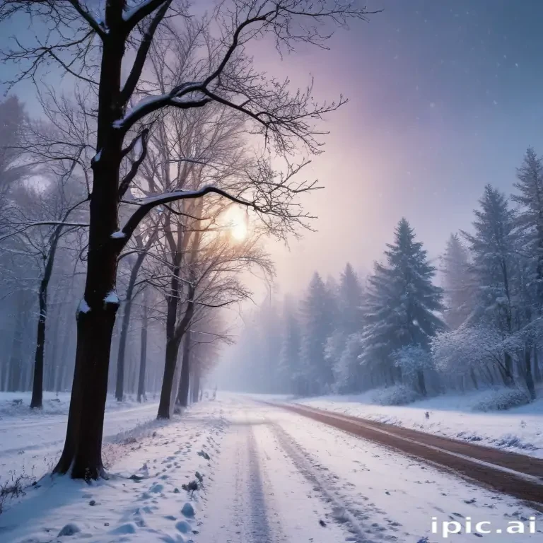 snowing iphone wallpaper
