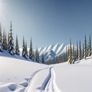 snow transparent background