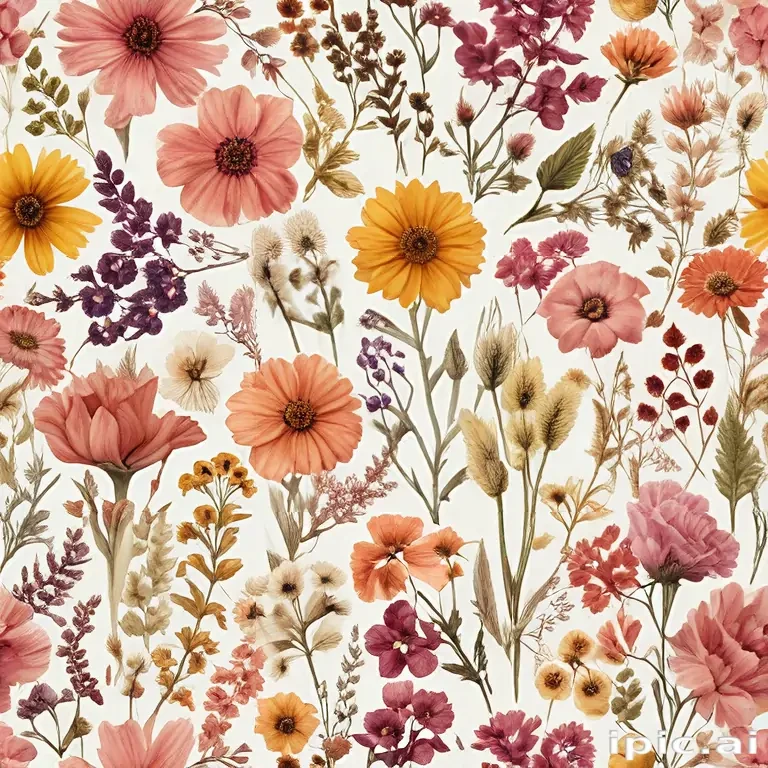 dried flowers png