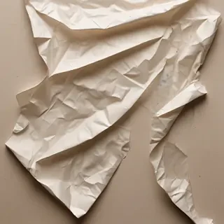 crumpled paper overlay