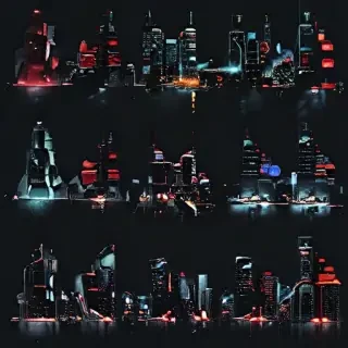 dark city aesthetic