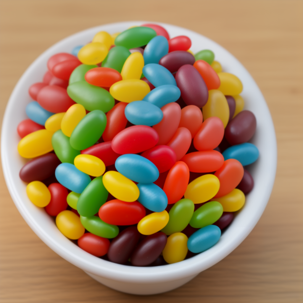 how many calories in a jelly bean
