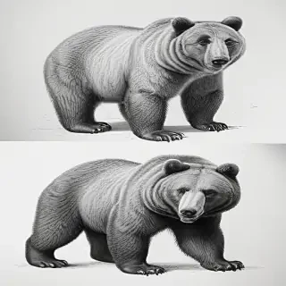drawings of bears