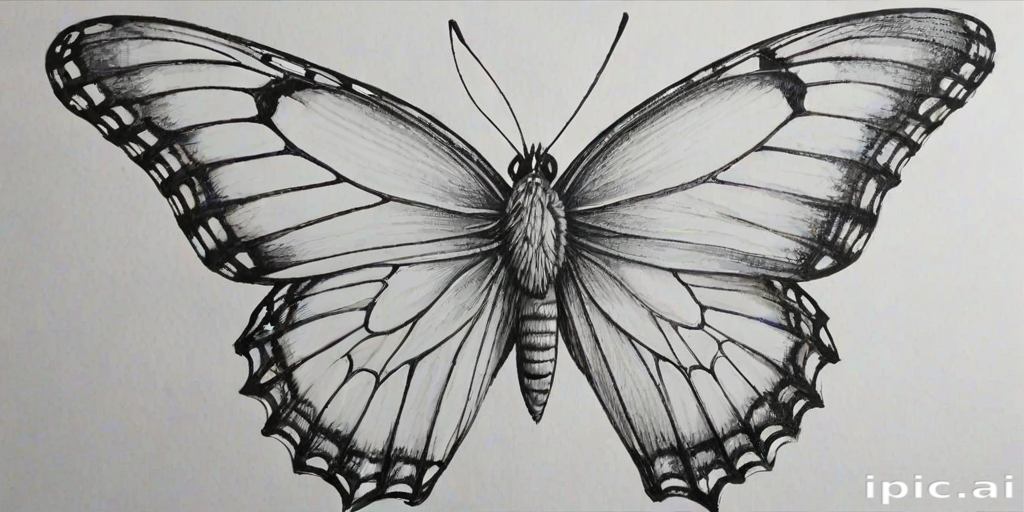 buterfly drawings