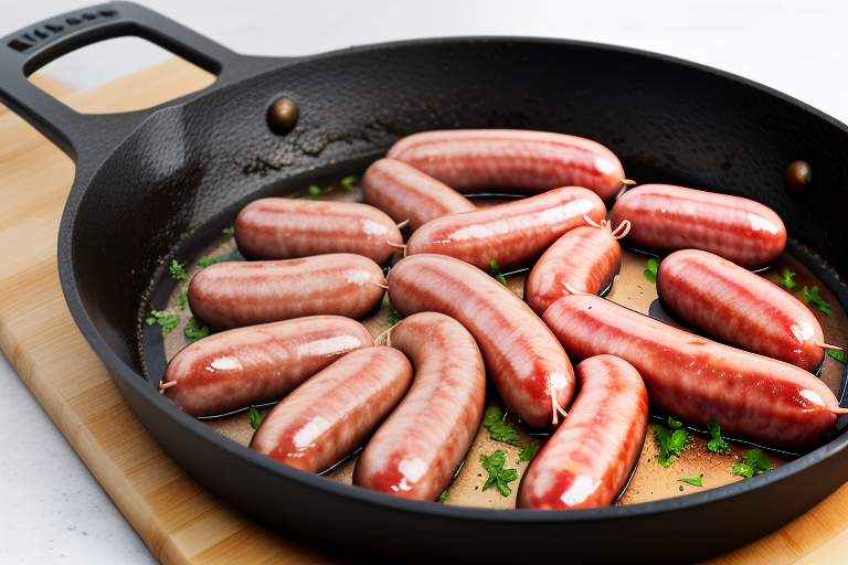 how to cook brats in a pan with water