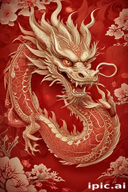 chinese dragon background