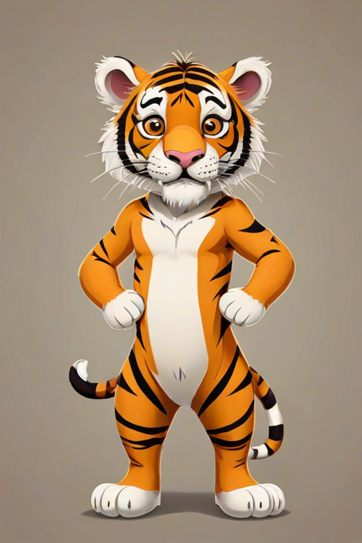tiger cartoon tiger