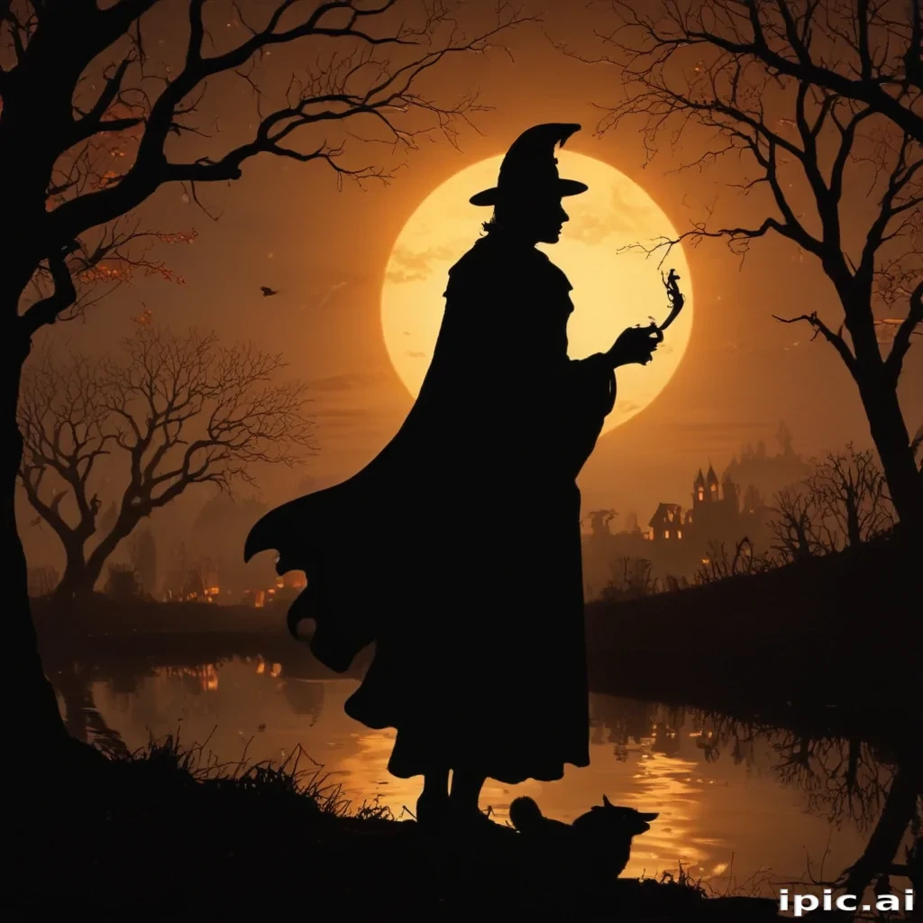 halloween silhouette