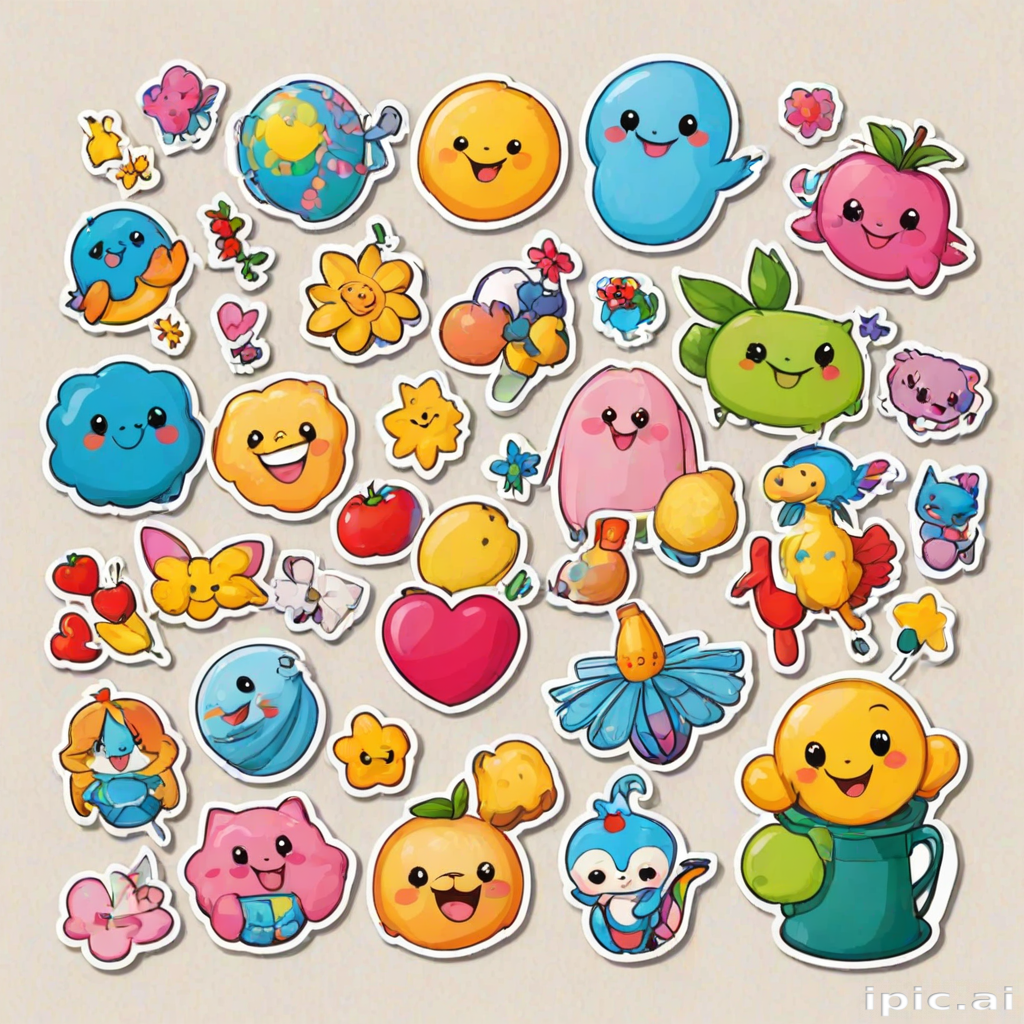 stickers clipart