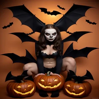 images of halloween bats