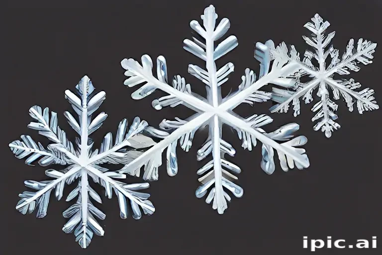 png snowflakes