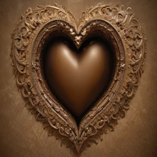 brown heart