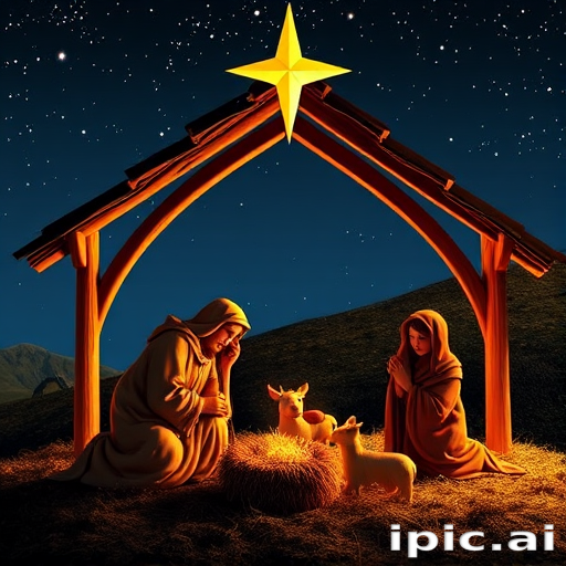manger scene images free