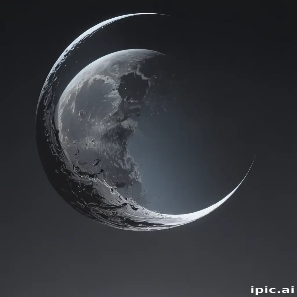crescent moon transparent background