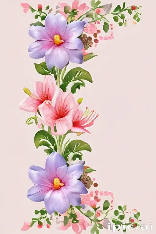 flowers border png