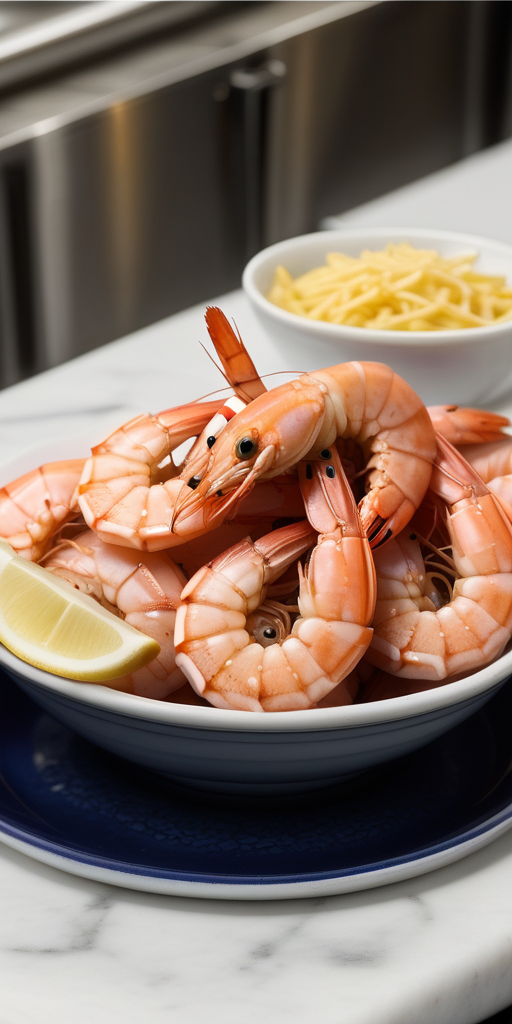 half a pound of shrimp