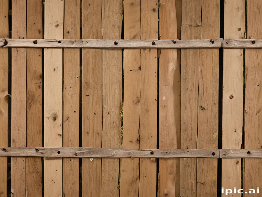 wood fence png