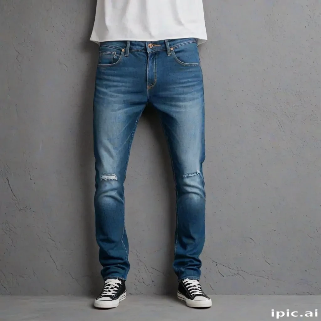 mock up jeans
