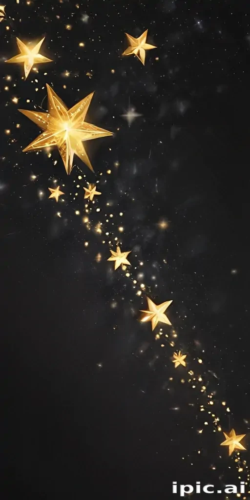 glittering stars png
