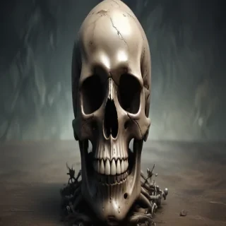 skull phone wallpaper
