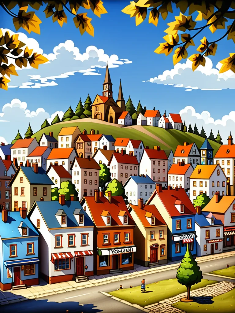 town background