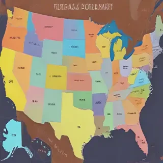 us states on a map